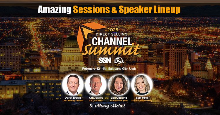 Sessions & Speakers for 2025 Direct Selling Channel Summit