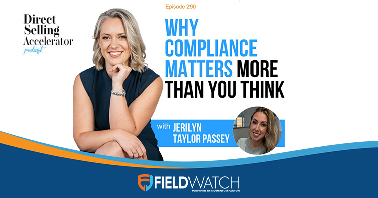FieldWatch's Jerilyn Taylor Passey featured on Direct Selling Accelerator Podcast with Sam Hind