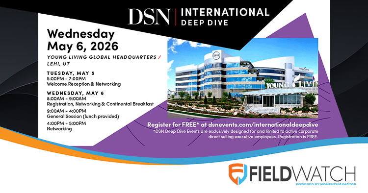 FieldWatch sponsoring and attending DSN International Deep Dive in Lehi, Utah, on May 6.