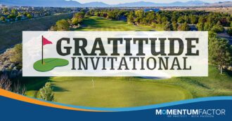 Momentum Factor to sponsor Gratitude Invitational Golf Tournament in Lehi, Utah.