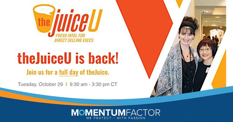Momentum Factor sponsoring theJuiceU on October 29, 2024, in Plano, Texas.
