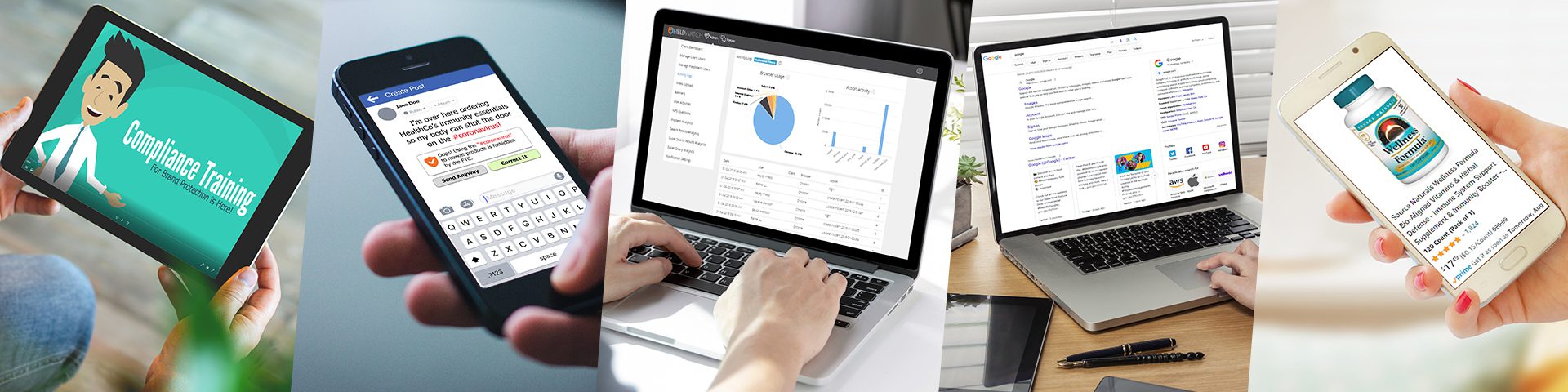 Momentum Factor Services on Device Screens