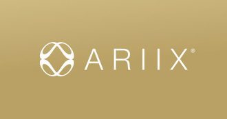 Ariix Global Logo on Gold Background