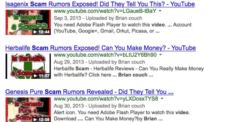 Brandjacker Videos Search Listing