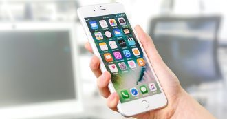 Mobile Device in hand