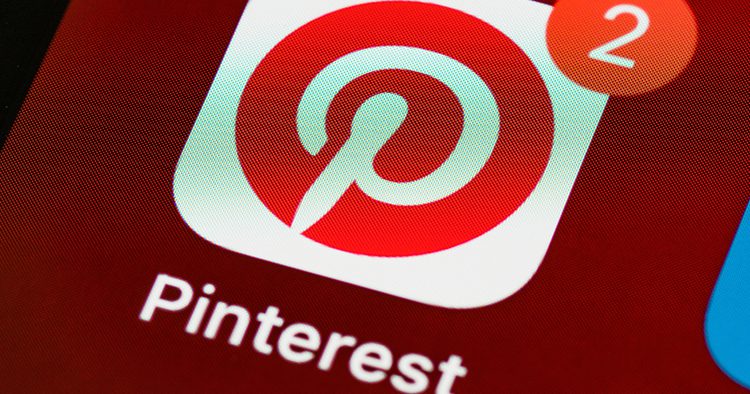 Pinterest App Icon on Device Screen