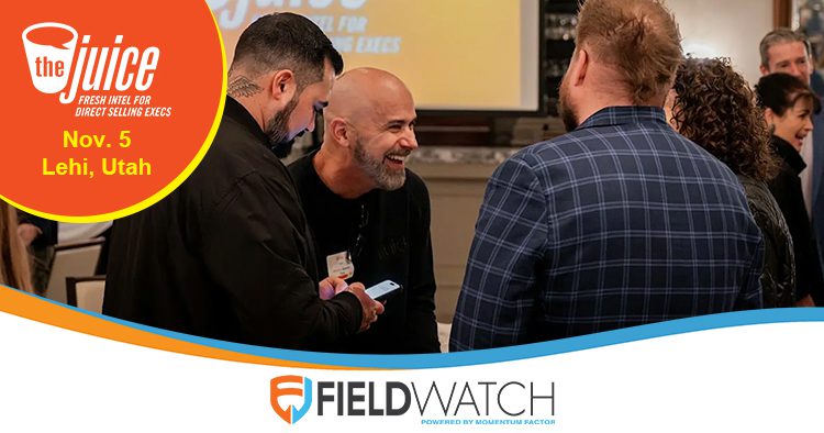FieldWatch sponsoring and attending theJuice in Lehi, Utah, on November 5, 2026