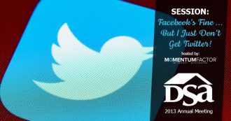 2013 DSA Meeting Session on Twitter hosted by Momentum Factor